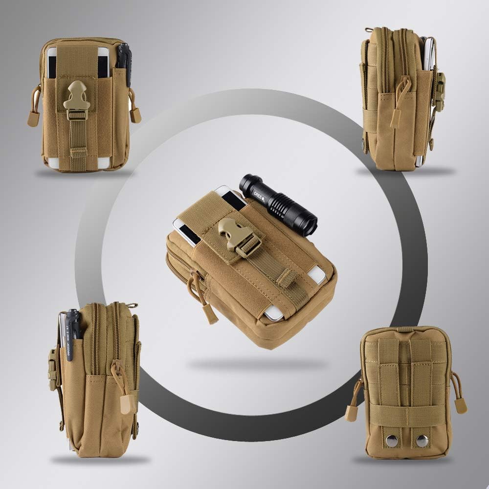 Tactical Molle Belt Pouch Mili - đánh giá và giá Edc Carry Belt