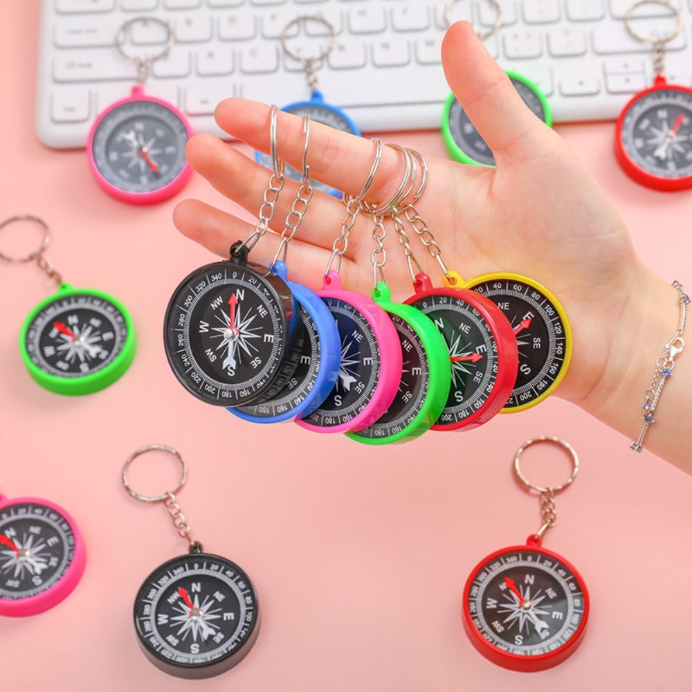 Outdoor Camping Pocket Compass - đánh giá và giá Compass Keychain Mini
