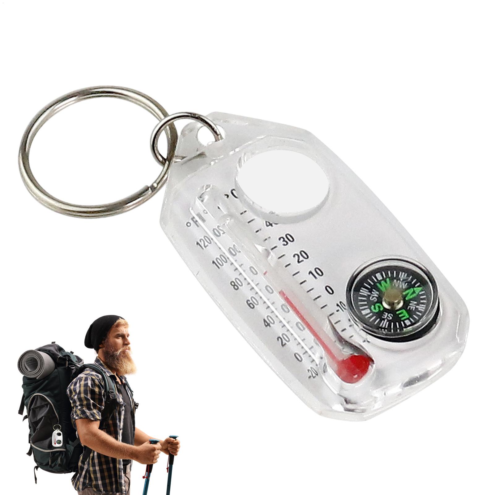 Small Keychain Compass Portabl - đánh giá và giá Compass Keychain Mini