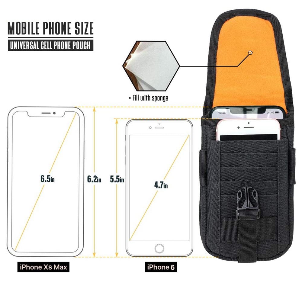 Tactical Phone Pouch Molle,Sma - đánh giá và giá Edc Carry Belt
