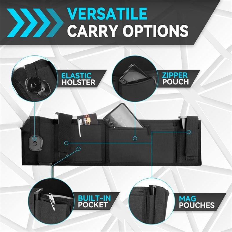 Belly Band Gun Holster Conceal - đánh giá và giá Edc Carry Pistols