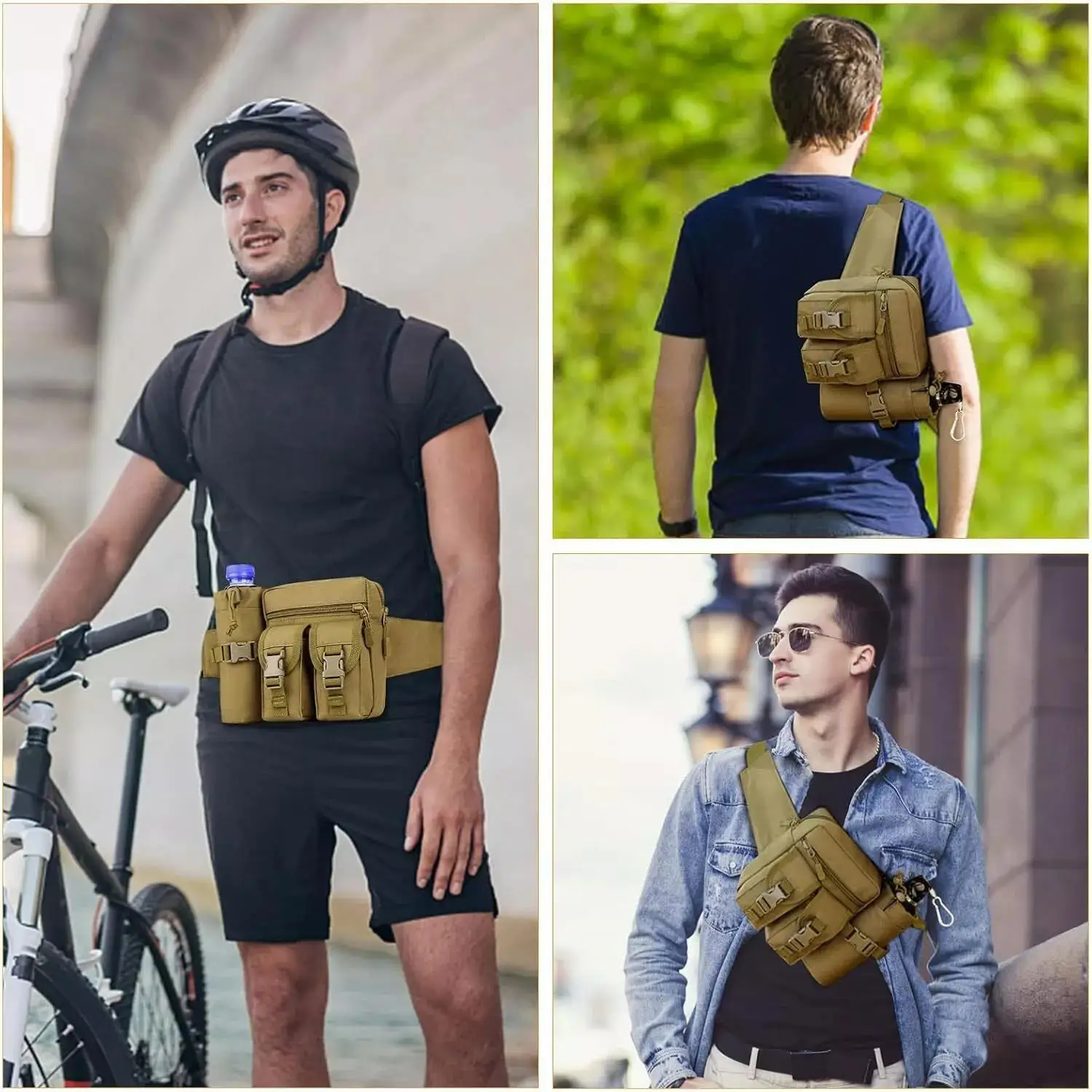 Tactical Fanny Pack for Men Co - đánh giá và giá Edc Carry Pistols