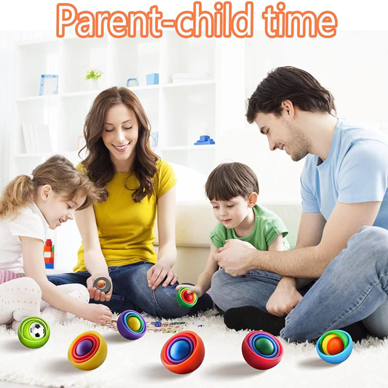 3D Rotation Ball Fidget Gyro S - đánh giá và giá Fidget Spinner Bearing