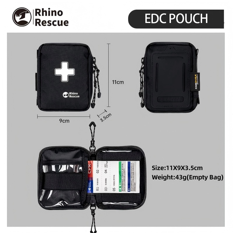 Rhino Rescue EDC POUCH, Compac - đánh giá và giá Edc Gear Every Day Carry