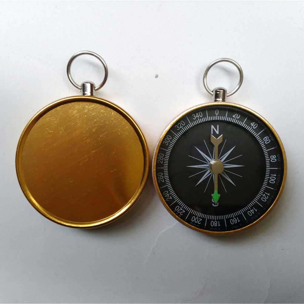 6Pcs Stylish Metal Compass Pen - đánh giá và giá Compass Keychain Mini