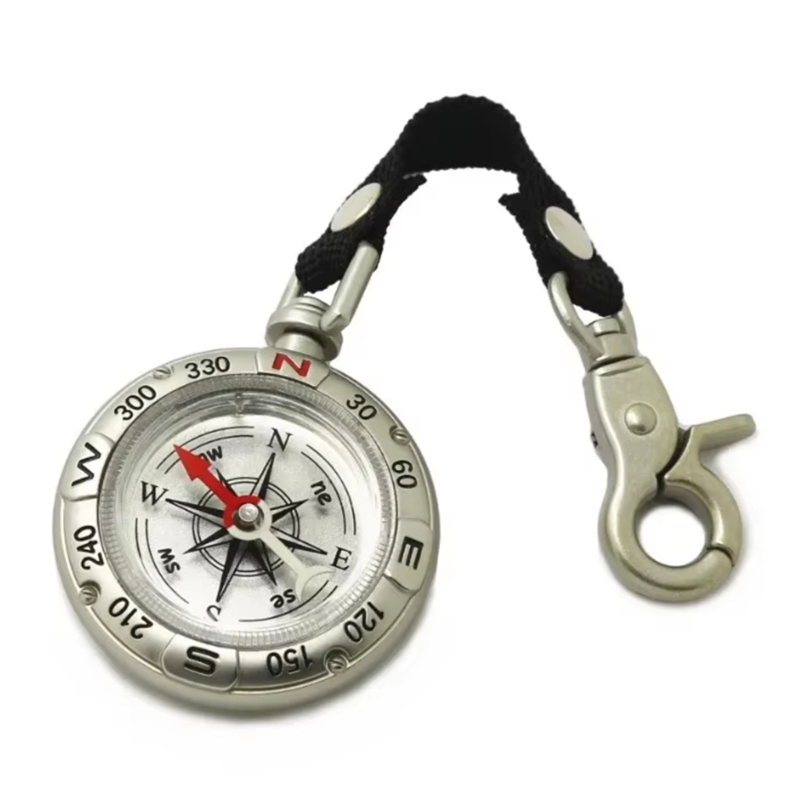 Q39E Zincs Hợp Kim Túi Bàn có  - đánh giá và giá Compass Keychain Mini