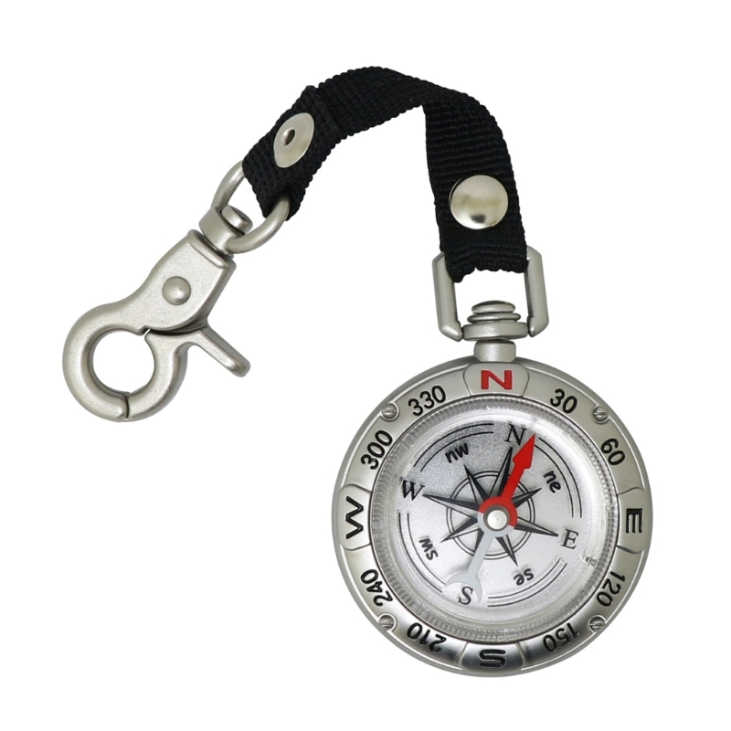 Q39E Zincs Hợp Kim Túi Bàn có  - đánh giá và giá Compass Keychain Mini