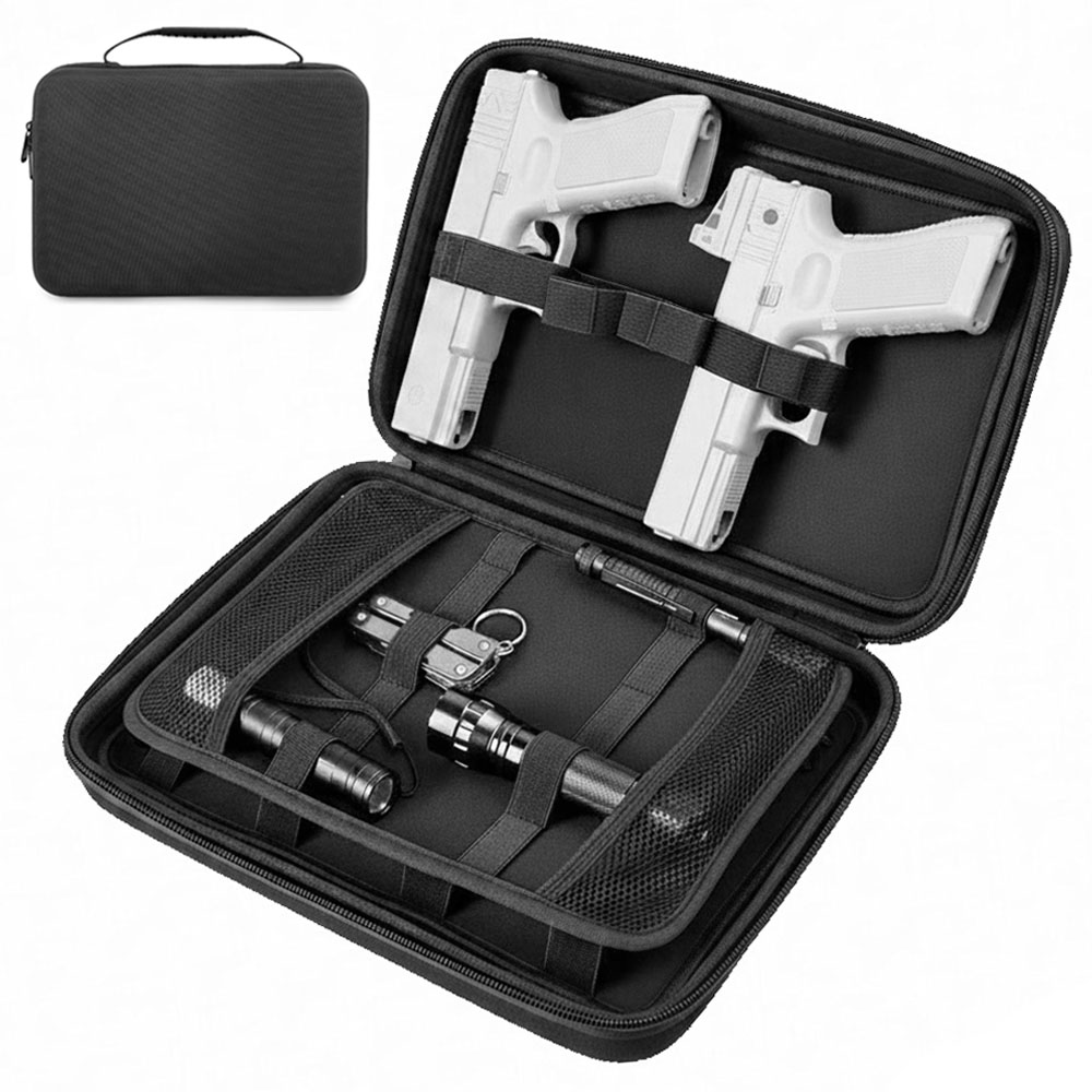 Tactical Pistol Gun Case Dual  - đánh giá và giá Edc Carry Pistols