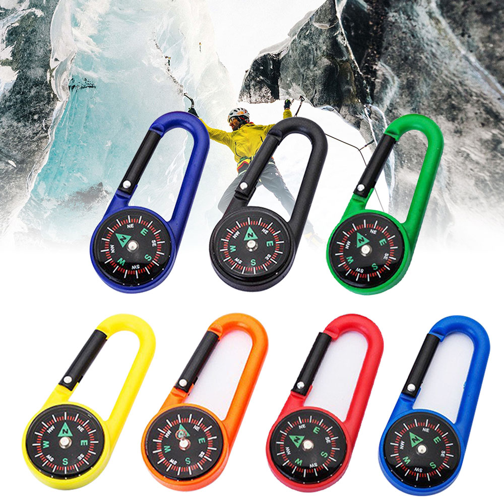 Outdoor Compass Carabiner Mini - đánh giá và giá Compass Keychain Mini